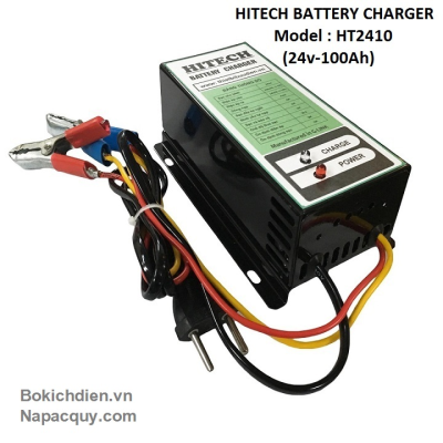 Máy nạp ắc quy 24V HITECH HT2410 , 24V-100Ah